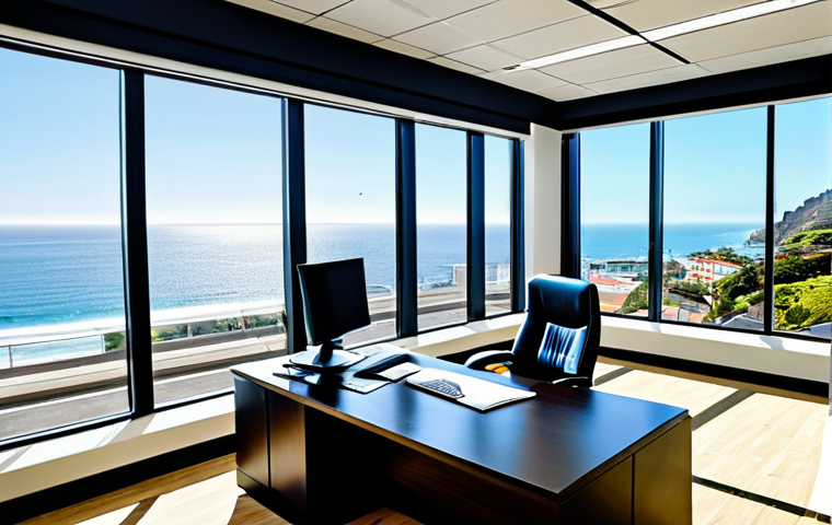 세인트루시아의 금융 산업 - Modern Office in Santa Lucia**

"A bright, modern office interior in Santa Lucia, featuring local ar...